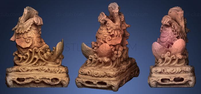 3D модель Китайский дракон (STL)